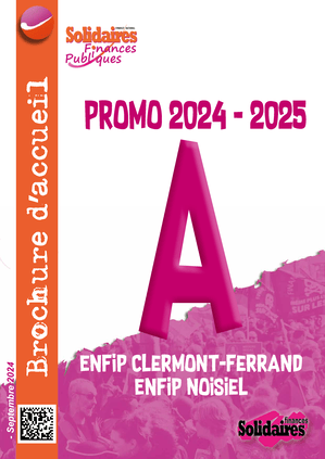 Brochure d'accueil Inspecteur stagiaire généraliste (Clermont/Noisiel)