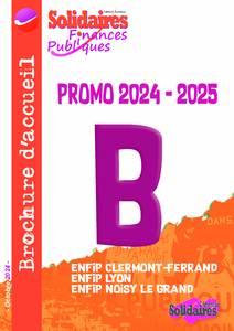 Brochure d'accueil B généraliste - Promo 2024/2025